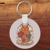 Bosuil Sleutelhanger (Voorkant)
