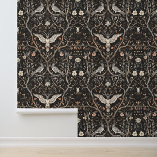 Bosvolk Fantasie Gotisch Behang