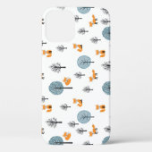 Bosvossen: witte achtergrond Case-Mate iPhone case (Achterkant)