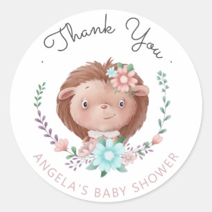 bosvrienden baby egelg Baby shower Sticker