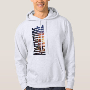 Boswandelende Hond Avontuur Hoodie