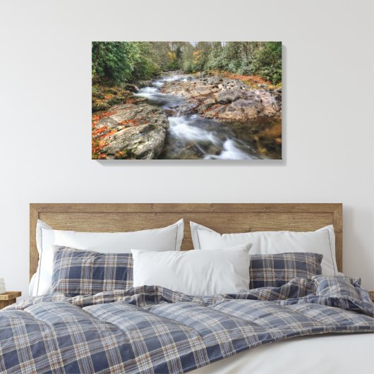 Boswaterval Canvas Afdruk (Insitu (Slaapkamer))