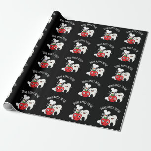 Bot Apple Tanden Grappig Bona Appetit Grappenmaker Cadeaupapier