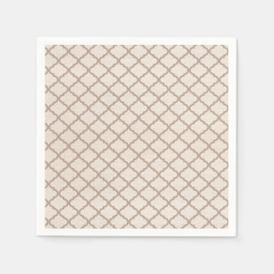 Bot/Beige Marokkaans Traliewerk Servet