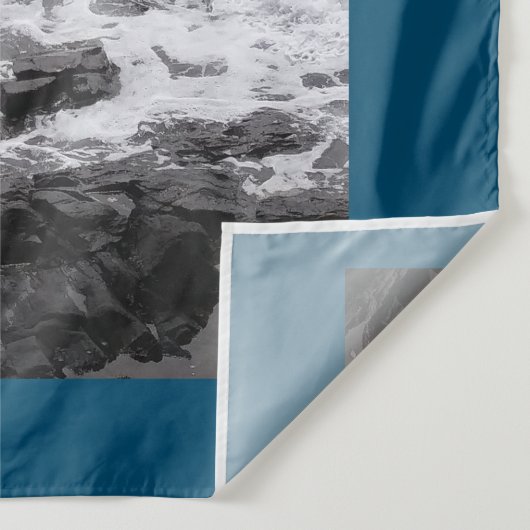 Bot bij de strand wandkleed (Detail)