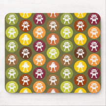 Bot! Circle Print Autumn-kleuren
