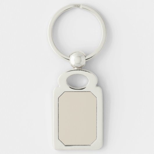 Bot (effen kleur) sleutelhanger (Voorkant)
