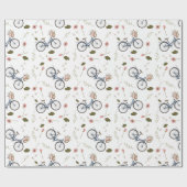 Bot- en lentevloerbloemen - verpakkingspapier cadeaupapier (Vlak)