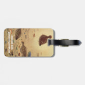 bot- en zeeboten bagagelabel (Achterkant horizontaal)