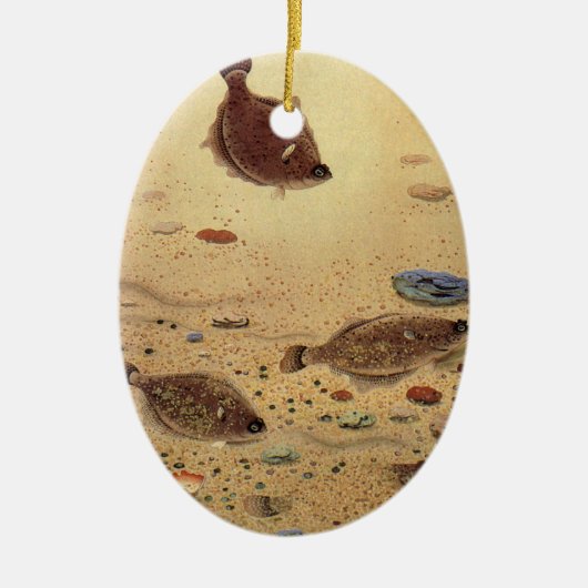  bot- en zeeboten keramisch ornament (Voorkant)