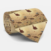 bot- en zeeboten stropdas (Opgerold)