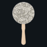 Bot floral à fleurs à boutons de William Morris Ba<br><div class="desc">Cet élégant design d'art floral riche du monde ancien est le motif Button de William Morris Bachelor,  un fond d'écran classique de 1892 créé par William Morris pour sa ligne de papier peint de fleurs anglaises.</div>