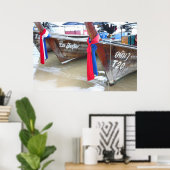 Bot op de strand | Phi Phi-eilanden, Thailand Poster (Thuiskantoor)