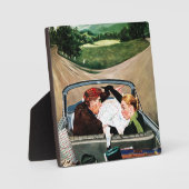 Bot op straat fotoplaat (Voorkant)