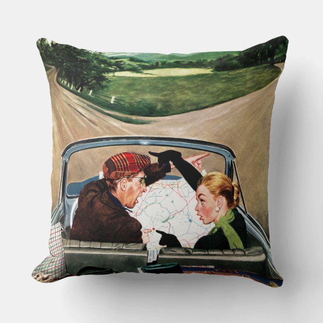 Bot op straat kussen (Voorkant)