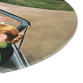 Bot op straat snijplank (Hoek)