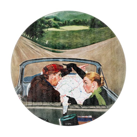 Bot op straat snijplank (Voorkant)