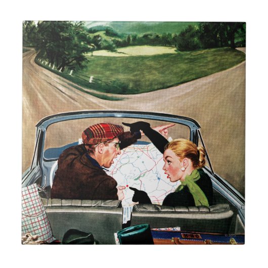 Bot op straat tegeltje (Voorkant)