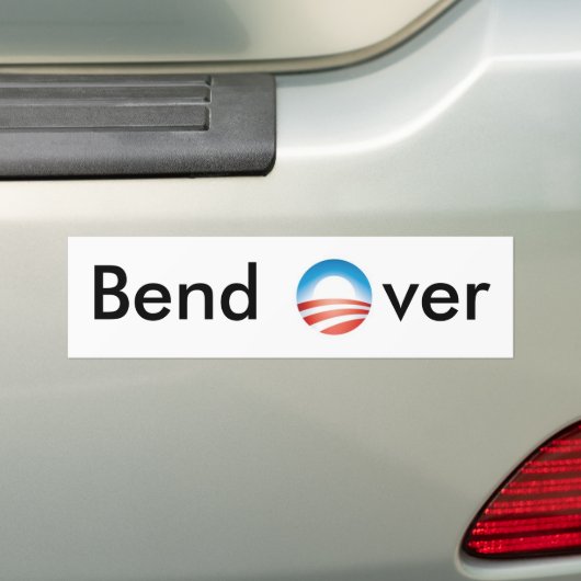 Bot over 2 bumpersticker (Op auto)