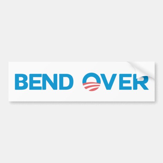Bot over bumpersticker (Voorkant)