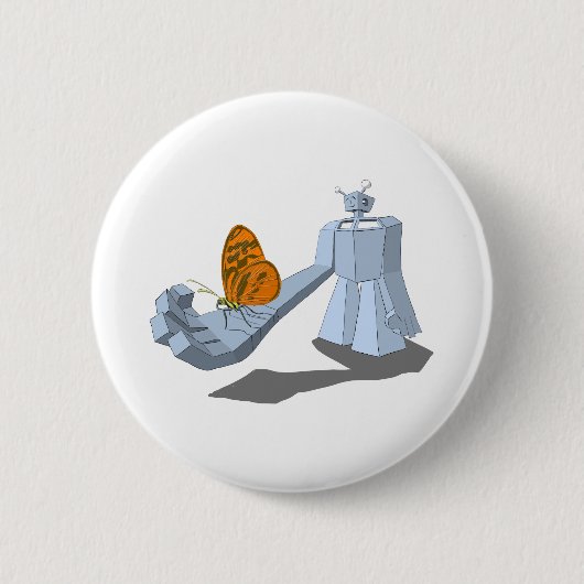 Bot-terfly Ronde Button 5,7 Cm (Voorkant)