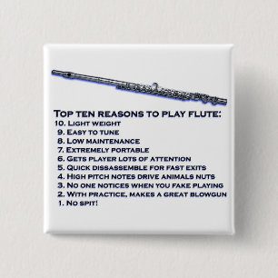 Bot top 10 vierkante button 5,1 cm