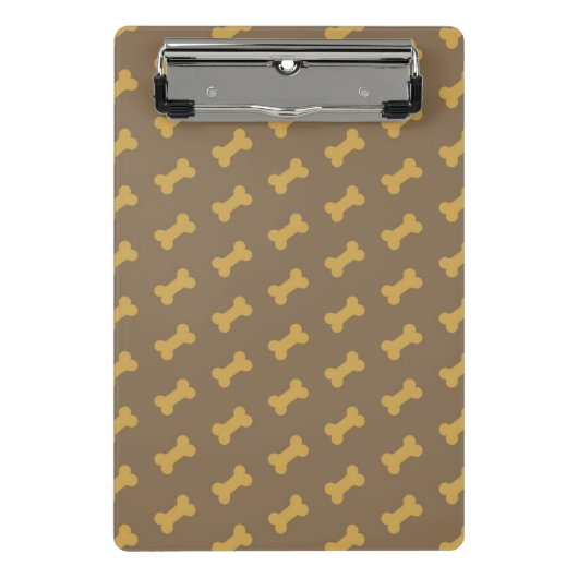 bot voor hondentextuur mini klembord (Voorkant)