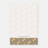 bot voor hondentextuur post-it® notes (Voorkant)