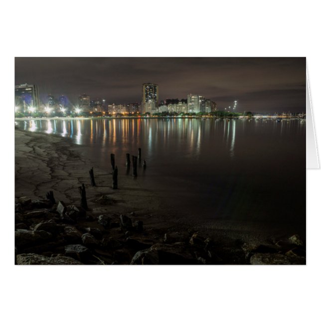 Botafogo Bay Night (Voorkant Horizontaal)