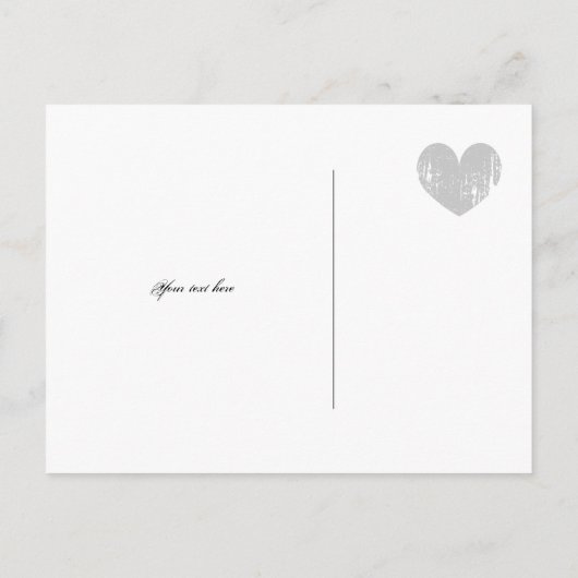 Botanet de cerf rustique enregistrer la date carte (Dos)