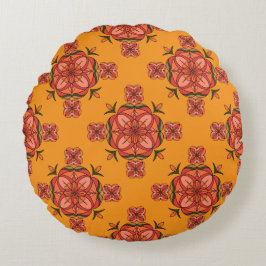Botanic Bloom Round Pillow Rond Kussen