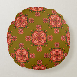 Botanic Bloom Round Pillow Rond Kussen