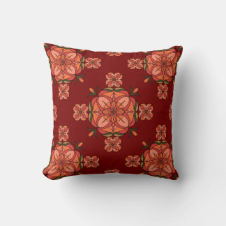 Botanic Bloom Throw Pillow Kussen