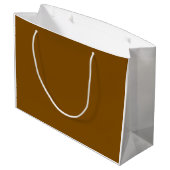 Botanic Brown Tree Stripes Gift Bag Groot Cadeauzakje (Achterkant Gekanteld)