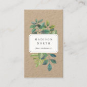 Botanica Kraft | Verticale sociale media Visitekaartje (Voorkant)