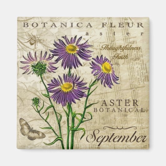 Botanica September Magneet (Voorkant)