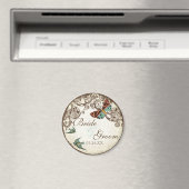 Botanica Wedding Save Date Magnet - Crème Tan (In Situ (Lave-vaisselle))