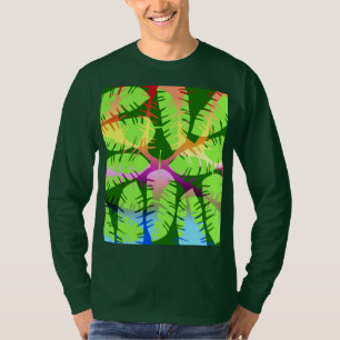 BOTANICAL ABSTRACT FEUILLES DE BANANIER T-Shirt