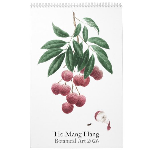 Botanical art calendar 2026 kalender (Hoes)