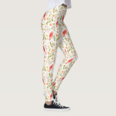 Botanical Birds Harmony – Nature Inspired Leggings (Rechts)