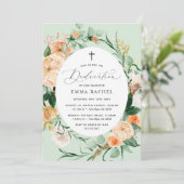 Botanical Boho Personalized Greenery Dedication Kaart (Staand voorkant)