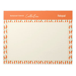 Botanical Carrots Collection Notitieblok