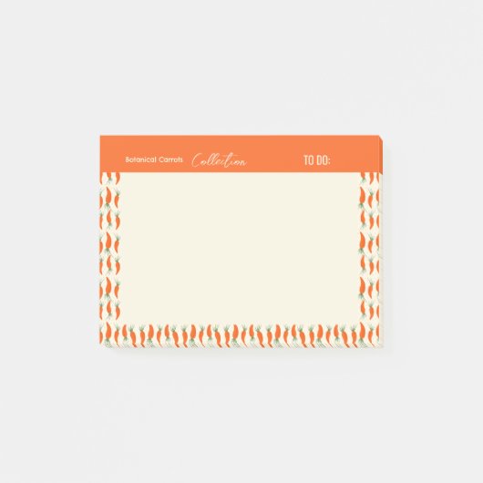 Botanical Carrots Collection Post-it® Notes (Voorkant)