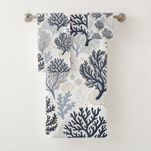 Botanical Coral Ocean Vibes (En situation)