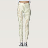 Botanical Drift – Soft Nature-Inspired Leggings  (Devant)