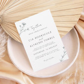 Botanical Elegant Wedding Invitation