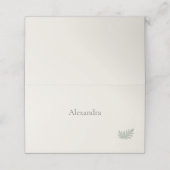 Botanical Evergreen Dinner Party  (Buitenkant ongevouwen)