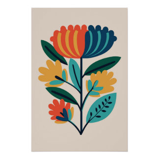 Botanical Flower Nr. 14 Perfect Poster