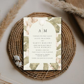 Botanical Garden Wedding  Kaart