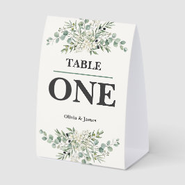 Botanical Garden Wedding Table Numbers